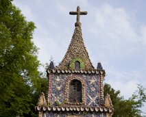 The Little Chapel steeple in Guernsey