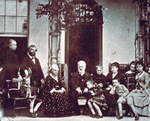 Victor Hugo and family 