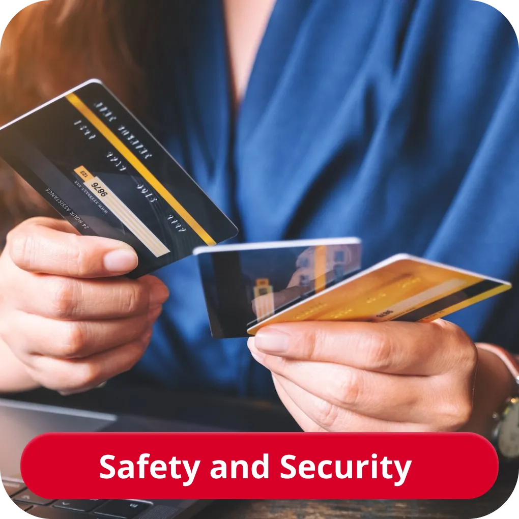 Is it safe to use credit card in casino